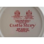 Schüssel Servierschüssel Johnson Bros Castle Story Rot gebraucht - gut
