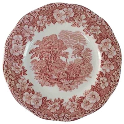 Kuchenteller Dessertteller Frühstücksteller 19,8 cm Unicorn Woodland Rot