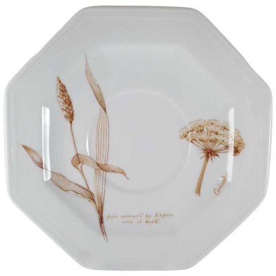 Untertasse für Suppe Villeroy & Boch Gallo Leonardo Coriander Feldblüten gebraucht - neuwertig