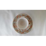 Sammelgedeck Teeset Goldrand 3tlg Tirschenreuth Trianon Rosendekor gebraucht - neuwertig neu ohne OVP