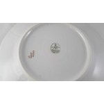 Kuchenteller Dessertteller Frühstücksteller 20,6 cm Hutschenreuther Hohenberg Dekor Schwarz Gold gebraucht - gut