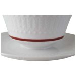 Sauciere Winterling Kirchenlamitz Weiß mit braunem Streifen gebraucht - sehr gut