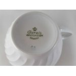 Kaffeetasse Tasse Goldrand Bareuther Waldsassen Form 640 Reliefdekor gebraucht - sehr gut