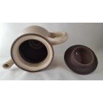 Kanne handbemalt 1,5 L Willer Keramik Blau gebraucht - sehr gut