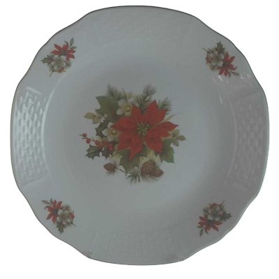 Schale Obstschale 29,4 cm Bareuther Waldsassen Bavaria gebraucht - gut