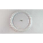 Suppentasse mit Untertasse Suppenbecher Seltmann Vohenstrauß grün blau Blumendekor gebraucht - gut