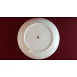 Kuchenteller Dessertteller Frühstücksteller 19,8 cm Königl. pr. Tettau Ria 1347 grauer Rand gebraucht - gut