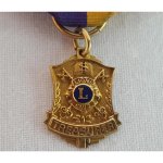 Auszeichnung Lions Club Treasurer Gold 10 K