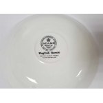 Untertasse Schale klein 15 cm Adams English Scenic Rot gebraucht - sehr gut