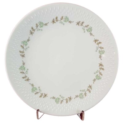 Kuchenteller Dessertteller Frühstücksteller Goldrand 19,8 cm Edelstein Bavaria Blumendekor 24179 Blumen gebraucht - sehr gut