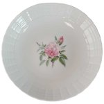 Gebäckschale Konfektschale 19 cm Hutschenreuther Lucina rosa Rose gebraucht - sehr gut