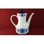 Kaffeekanne Kanne 1,45 L Mitterteich Form 870 Blumendekor blau grau Blumen gebraucht - sehr gut
