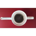 Kaffeekanne Kanne 1,45 L Mitterteich Form 870 Blumendekor blau grau Blumen gebraucht - sehr gut