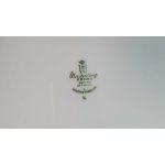 Kuchenteller Dessertteller Frühstücksteller 19,8 cm Winterling Röslau Rautenrelief Blaudeckor eckig Blau