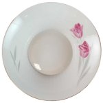 Schüssel Salatschüssel Goldrand Zeh Scherzer Rote Rose mit gebraucht - sehr gut