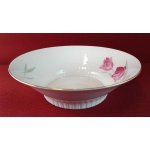 Schüssel Salatschüssel Goldrand Zeh Scherzer Rote Rose mit gebraucht - sehr gut