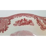 Schüssel Servierschüssel Johnson Bros Old Britain Castles Rot gebraucht - sehr gut