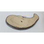 Seehund Figur Deko Porzellan L 15 cm