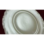 Servierplatte Tortenplatte Kuchenplatte Tortenständer mit Griffen Kaiser Porzellan Alka Kunst Beige Bavaria gebraucht - akzeptabel