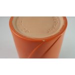 Vase mit Relief H 20,8 D 13 cm orang Germany 378 20