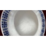 Kuchenteller Dessertteller Frühstücksteller 100 Jahre 20,3 cm Bareuther Waldsassen blau Band gebraucht - akzeptabel