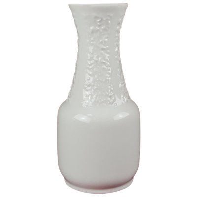 Vase Blumenvase Bavaria 22,4 cm Creidlitz Weiß gebraucht - gut