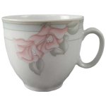 Kaffeetasse Tasse Eschenbach Valencia 1495 rosa Blumen...