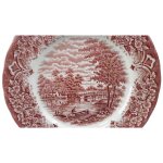 Kuchenteller 20,2 cm Grindley Homeland Rot gebraucht - gut