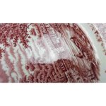 Kuchenteller 20,2 cm Grindley Homeland Rot gebraucht - gut