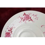 Untertasse für Kaffee 14,5 cm Seltmann Weiden Annabell rote Blüte 26043 gebraucht - sehr gut