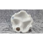 Figur Einzelteile Capodimonte Dame mit Leierharfe Hut Kleid gebraucht - akzeptabel