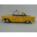 Blechmodell Blechauto Modellauto Oldtimer Taxi Gelb