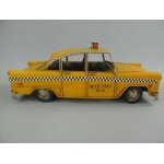 Blechmodell Blechauto Modellauto Oldtimer Taxi Gelb