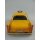 Blechmodell Blechauto Modellauto Oldtimer Taxi Gelb