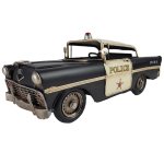 Blechmodell Blechauto Modellauto Polizeiwagen Police