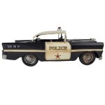 Blechmodell Blechauto Modellauto Polizeiwagen Police