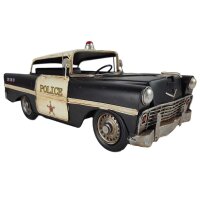 Blechmodell Blechauto Modellauto Polizeiwagen Police