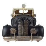 Blechmodell Blechauto Modellauto Polizeiwagen Schwarz-weiß