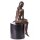 Bronzeskulptur Bronzefigur Erotik Frau Sitzend Hockt