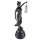 Bronzeskulptur Bronzefigur Justitia Richterin Recht Anwalt Schwert Waage