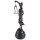 Bronzeskulptur Bronzefigur Justitia Richterin Recht Anwalt Schwert Waage