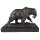 Bronzeskulptur Bronzefigur Grizzlybär Bär mit Fisch Im Maul