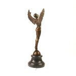 Bronzeskulptur Bronzefigur Griechische Mythologie Ikarus Ikaros Angel