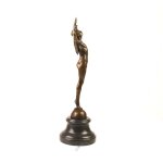 Bronzeskulptur Bronzefigur Griechische Mythologie Ikarus Ikaros Angel