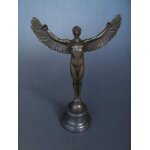 Bronzeskulptur Bronzefigur Griechische Mythologie Ikarus Ikaros Angel