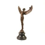 Bronzeskulptur Bronzefigur Griechische Mythologie Ikarus Ikaros Angel