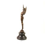 Bronzeskulptur Bronzefigur Griechische Mythologie Ikarus Ikaros Angel