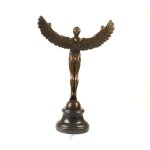 Bronzeskulptur Bronzefigur Griechische Mythologie Ikarus Ikaros Angel