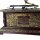 Grammophon eckig Messing-Montur