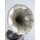 Grammophon rund Messing-Montur